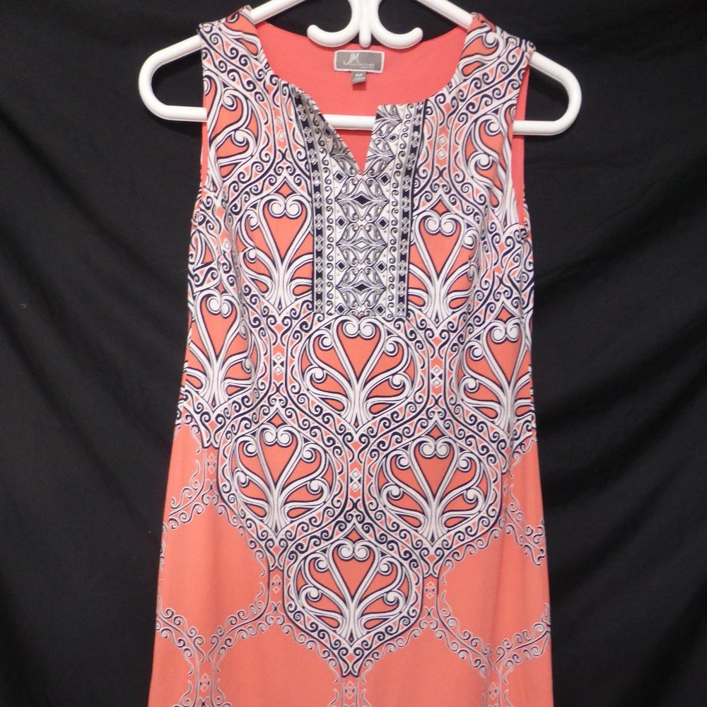 JM COLLECTION PETITE, petite sleeveless dress, size p/p petite plus, BNWOT